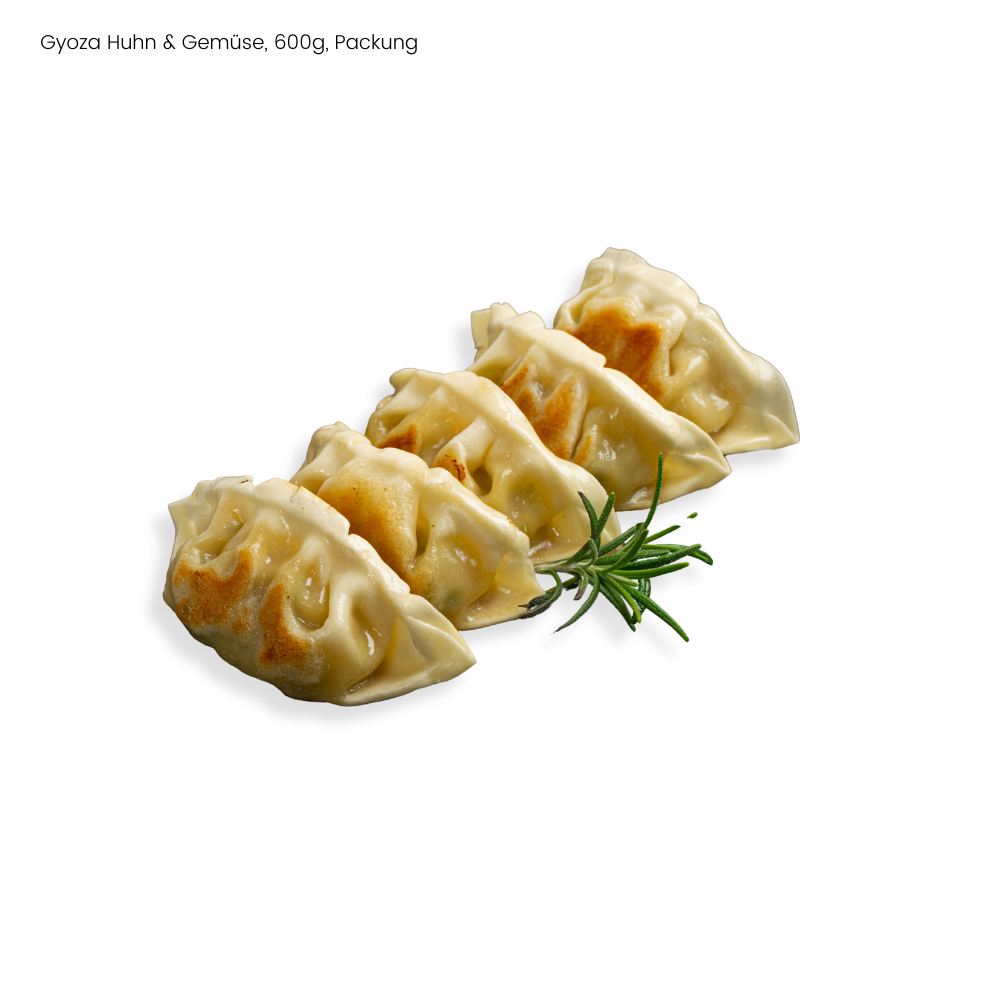 Gyoza Huhn & Gemüse - 1 x 600 g Packung (TK)