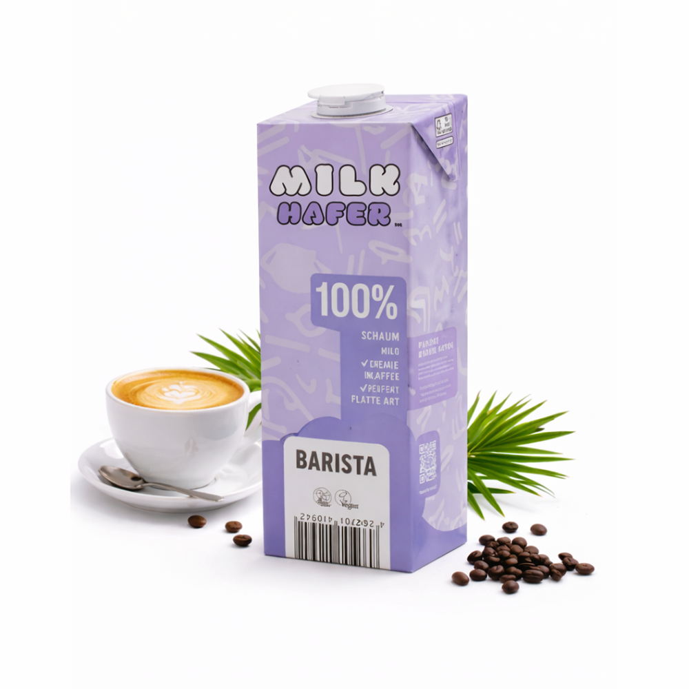 Moelk - Haferdrink, Barista, 1 Karton á 8 x 1 Liter
