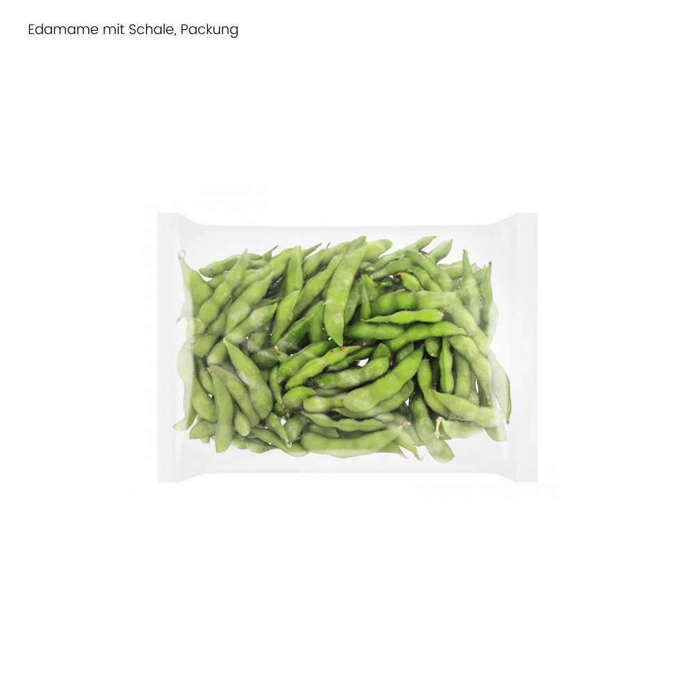 Edamame mit Schale - 20 x 500 g Packung (TK)
