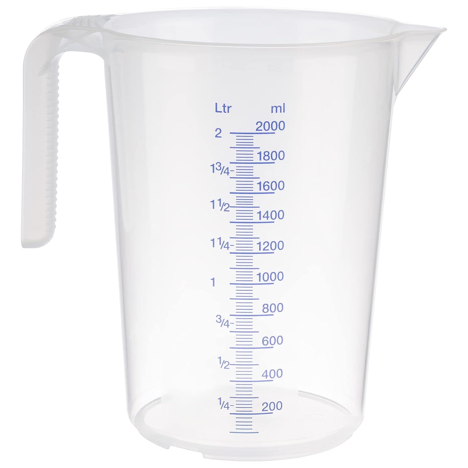 Messbecher Kunstoff - 1 x 2 Liter