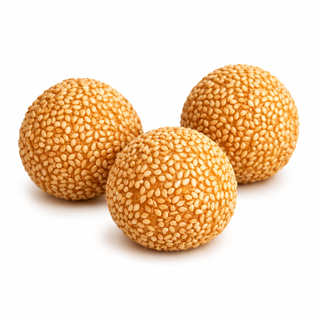 Zhuowei - Sesam Kugel, "Rote Bohne", 1 x 2,5 kg Packung (TK)