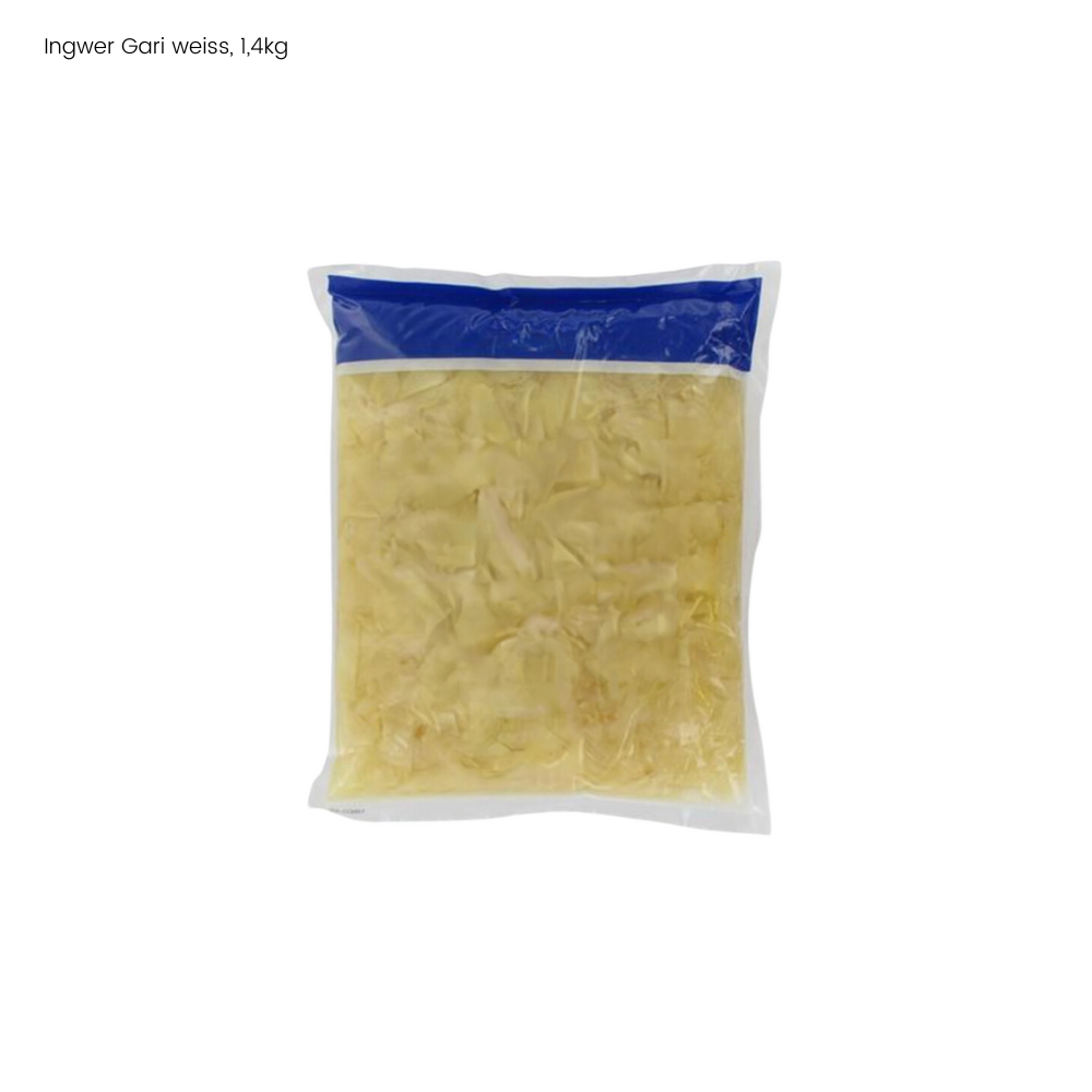 Ingwer Gari weiss - 1 x 1 kg Pack