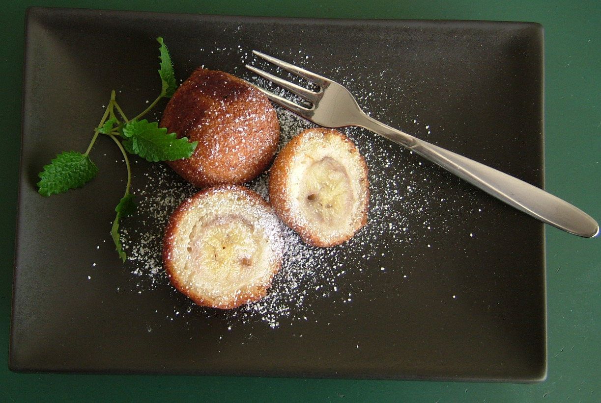 Gourmaitre - Bananenbällchen in Tempurateig, 1 x 800 g Packung