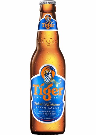 Tiger Beer - Asian Lager, 1 Kasten à 24 x 0,33 L Kiste mit Pfand