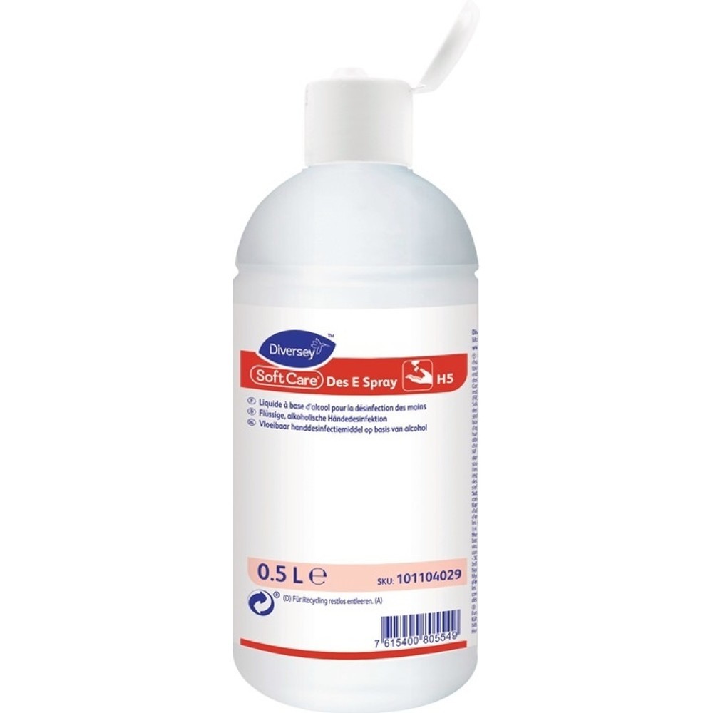 Handdesinfektion Soft Care Spray 1 x 0,5 Liter Flasche (EW)