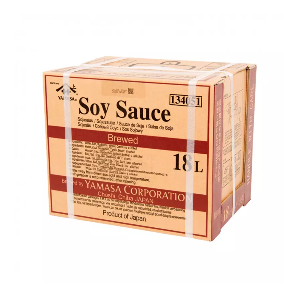 Yamasa - Soja Sauce Dunkel - 1 x 18 Liter Pack