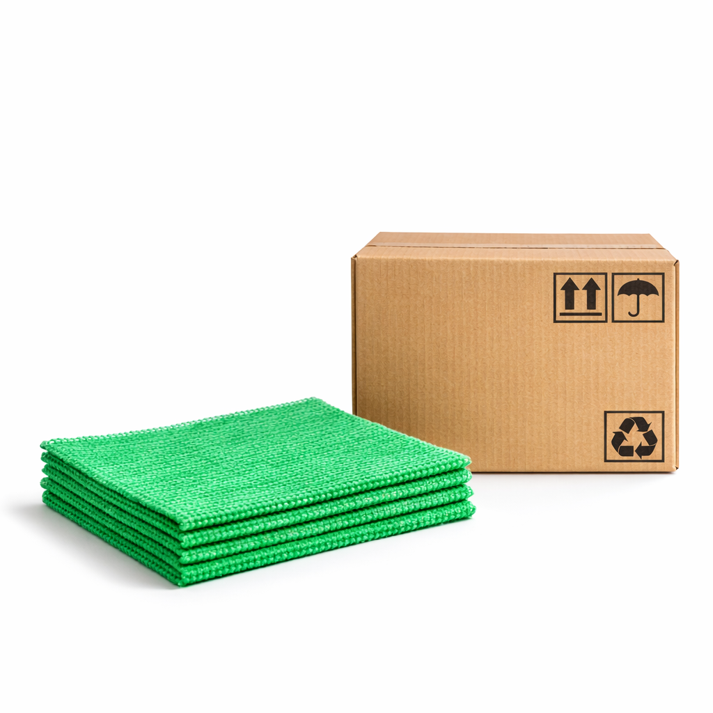 Diversey - Suma Lavette, Küchenhygienetuch mit Keimstopp, Farbe: Grün, 1 Karton à 6 x 25 Stück