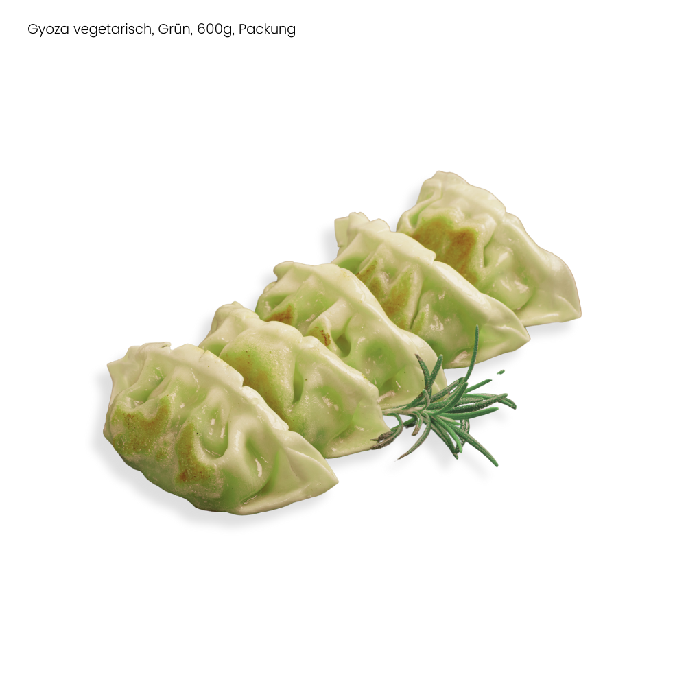 Gyoza Vegetarisch Grün Premium - 1 x 600 g Packung (TK)