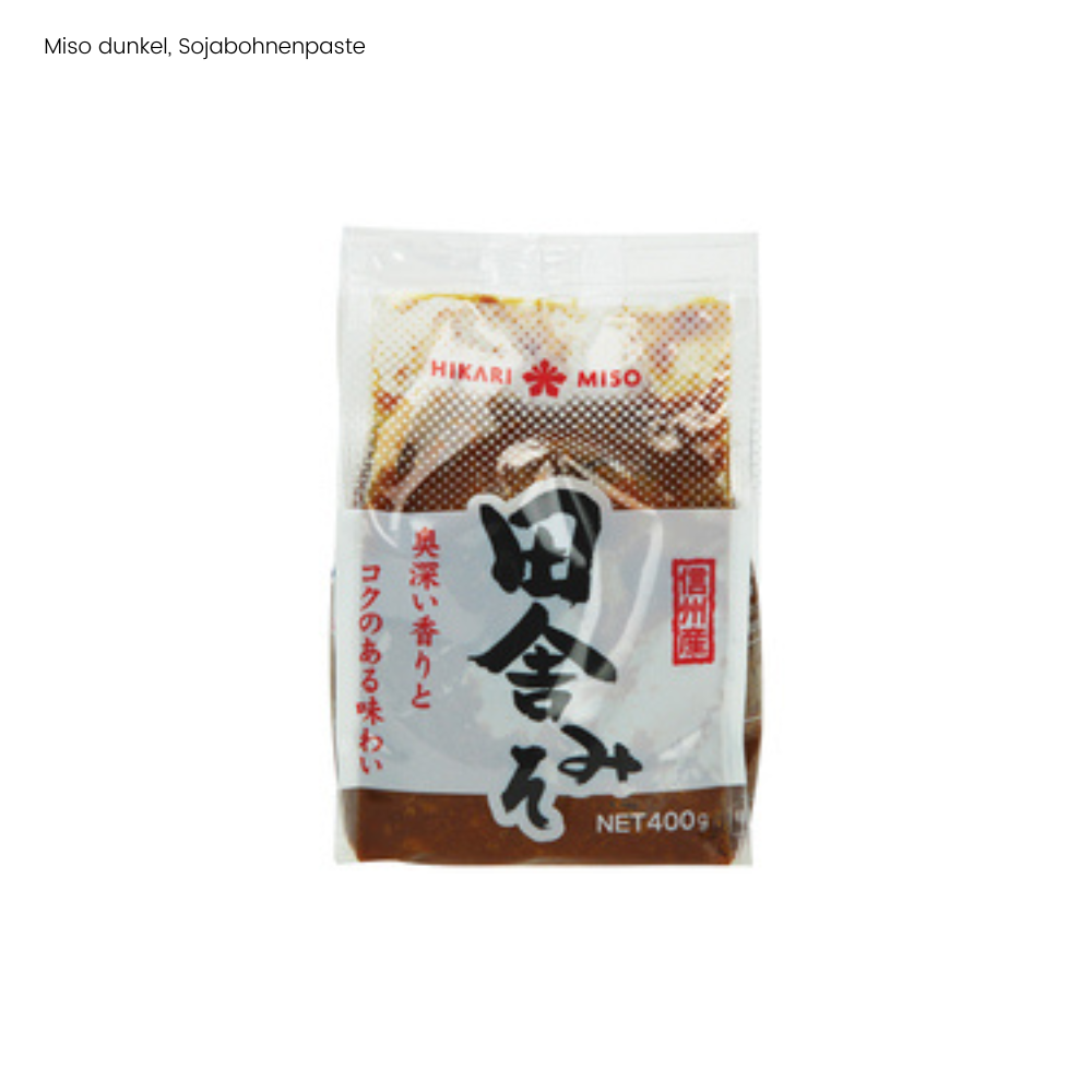 Miso Dunkel Sojabohnenpaste - 1 x 1 kg Pack