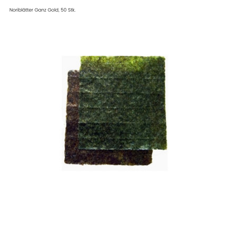 Noriblätter Ganz Gold - 10 x 50 Stück Karton