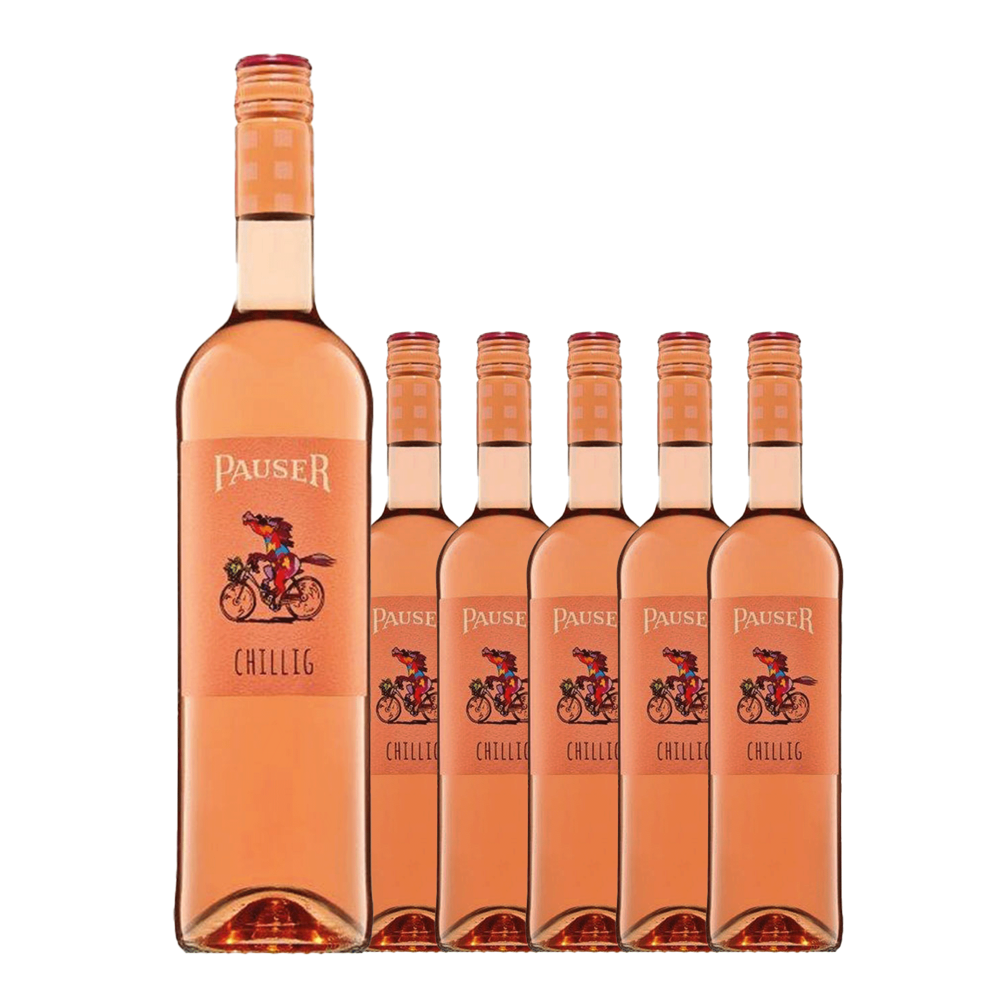 Weingut Pauser - Rose trocken, 2023, 6 x 0,75l Flasche