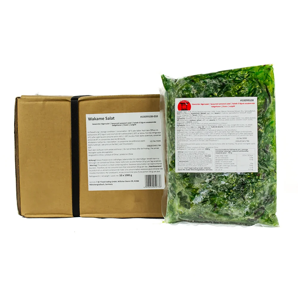 Goma Wakame Salat - 10 x 1 kg Packung (TK)
