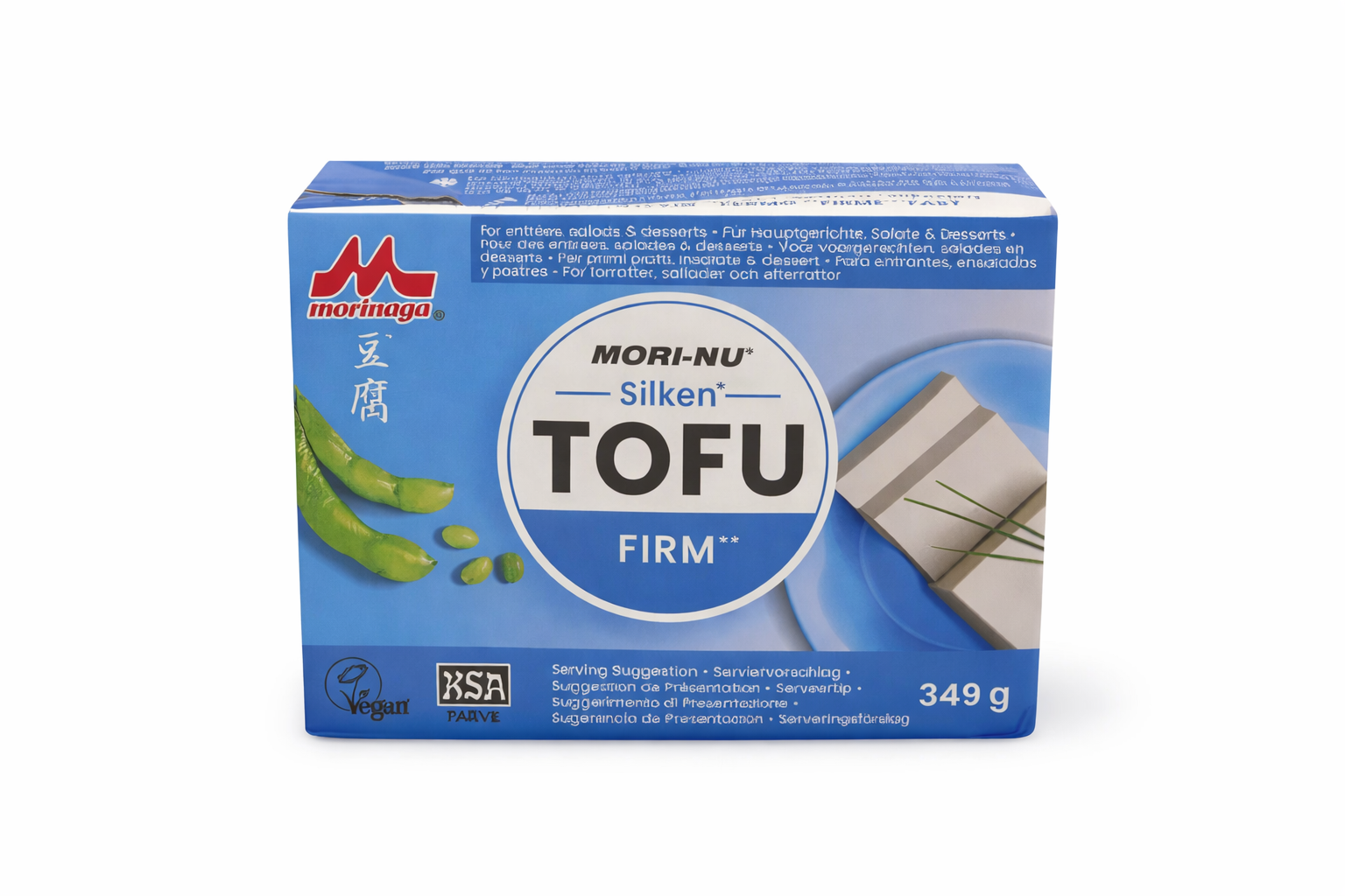Morinaga - Tofu für Suppe, 1 Karton à 12 x 307 g