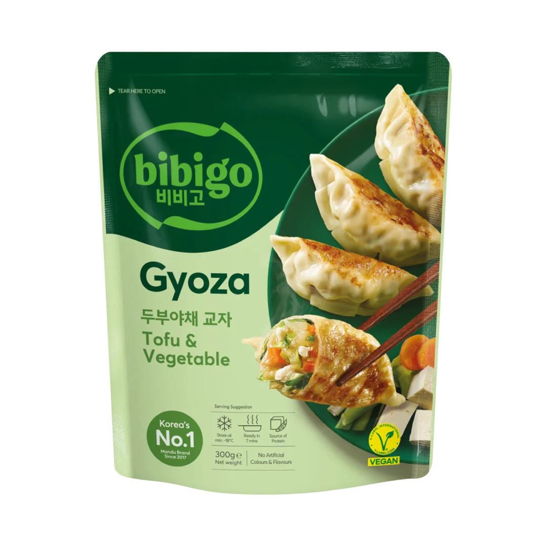 Bibigo - Gyoza, Tofu & Gemüse, 1 x 600 g Beutel (TK)