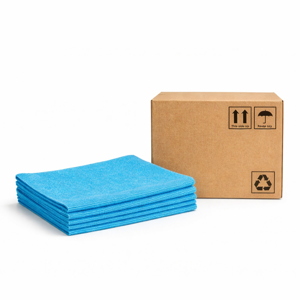 Diversey - Suma Lavette, Küchenhygienetuch mit Keimstopp, Farbe: Blau, 1 Karton à 6 x 25 Stück