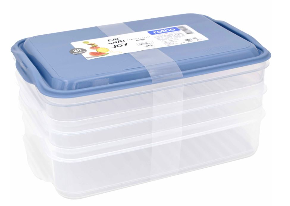 Foodcenter Dose Stapelbar - 1 x 1,35 Liter - 2 x 0,75 Liter