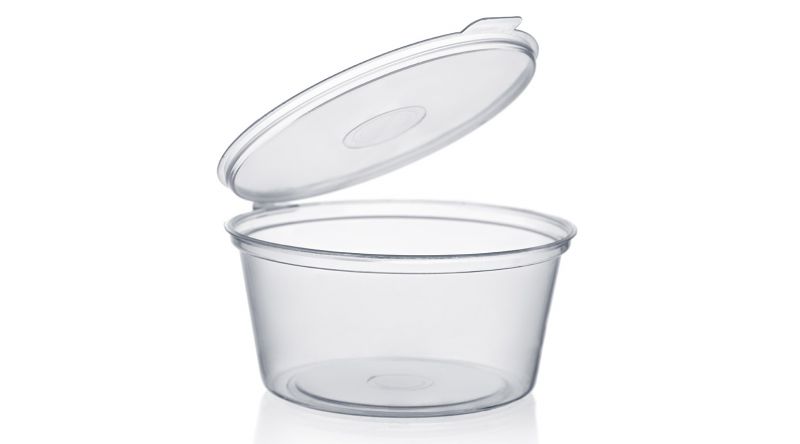 Saucen Becher 30 ml PlastikTransparent - 1 x 50 Stück Pack